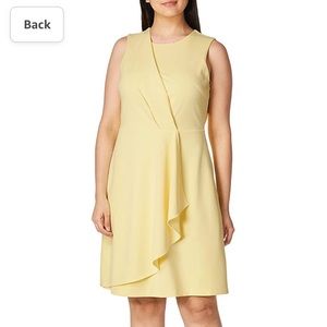 NWT CalvinKlein Cascading Ruffle dress